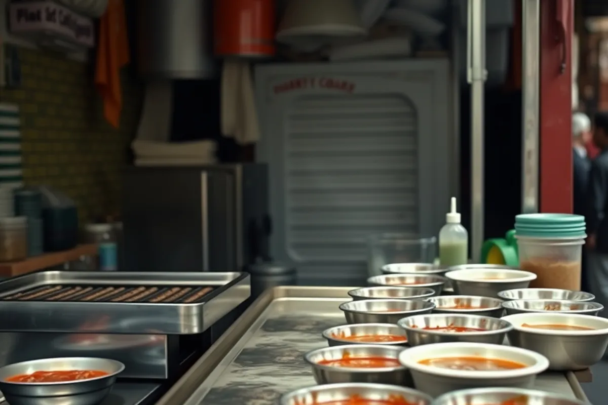 The griddle tells you everything. If it is busy and hot, sit down.